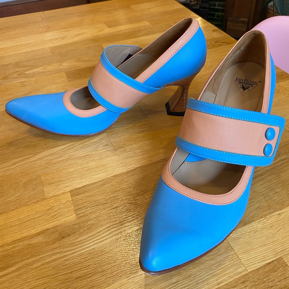 Fluevogs! Zewde Retro Mary Jane heel 10